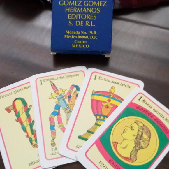 Autentica Baraja Gitana De Mexico Gomez yGomez - Picture 2 of 3